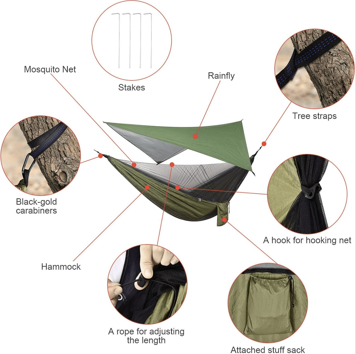 hammock parts