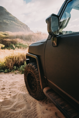 black jeep side view