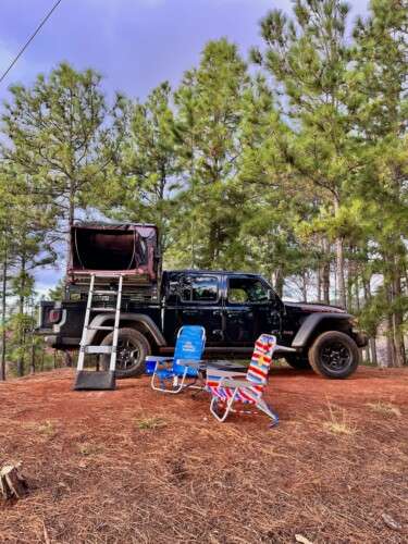 black jeep camper