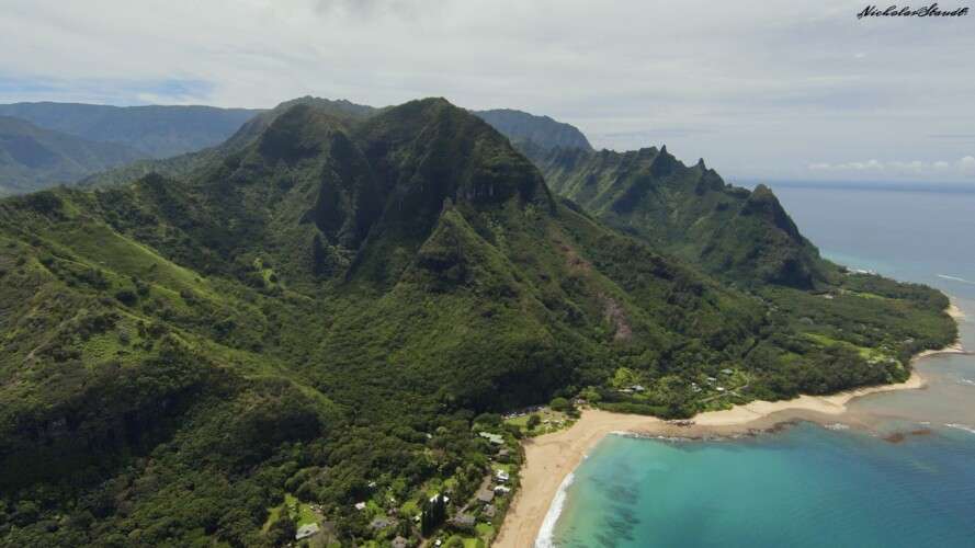 rich green mountains