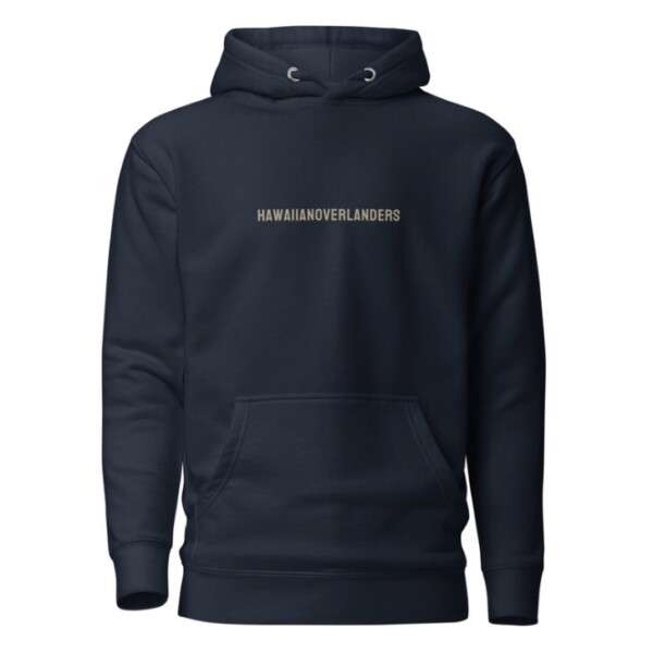 blue hawaiian overlanders hoodie